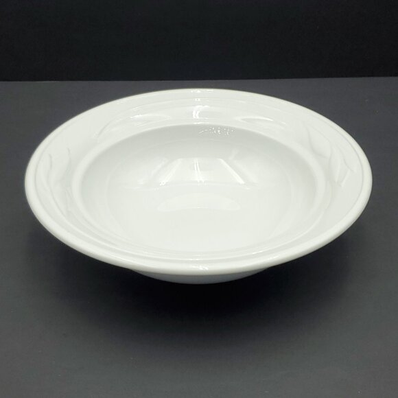 Corningware Casual Elegance White Flora Casserole Dish Corning 1Pt Round Bowl - Picture 5 of 8